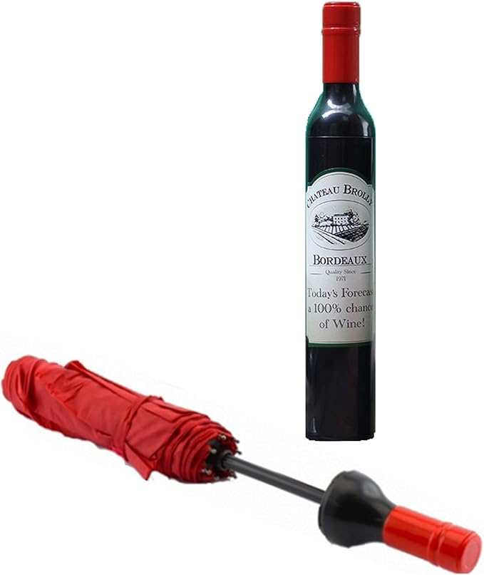 Umbrella Wine Bottle Folding Black Amazon.co.uk Kitchen & Home