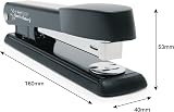 Rapesco R54500B2 Germ-Savvy Antibacterial Marlin Full Strip Stapler Black view 3