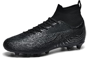 GODLARK Mens Soccer Cleats Womens Indoor Soccer Shoes Wide Baseball Turf Shoes Adult Youth Rugby Shoes Big Boys Small Spikes AG TF Football Boots