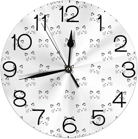 Amazon Co Jp 丸い壁時計ホームデコレーション 和風 夕暮れ時の戦士の忍者建物の花のテーマ日本語版 マスタードと紫 直径9 8 25cm クリスマス ホーム キッチン