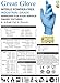 GREAT GLOVE SNM50015-L-BX Soft Nitrile Powder-Free, Industrial Grade, 4 mil - 4.5 mil, Latex-Free, Textured, Nitrile Synthetic Rubber, General Purpose, Food Safe (FDA 21 CFR 170-199), Large, Blue