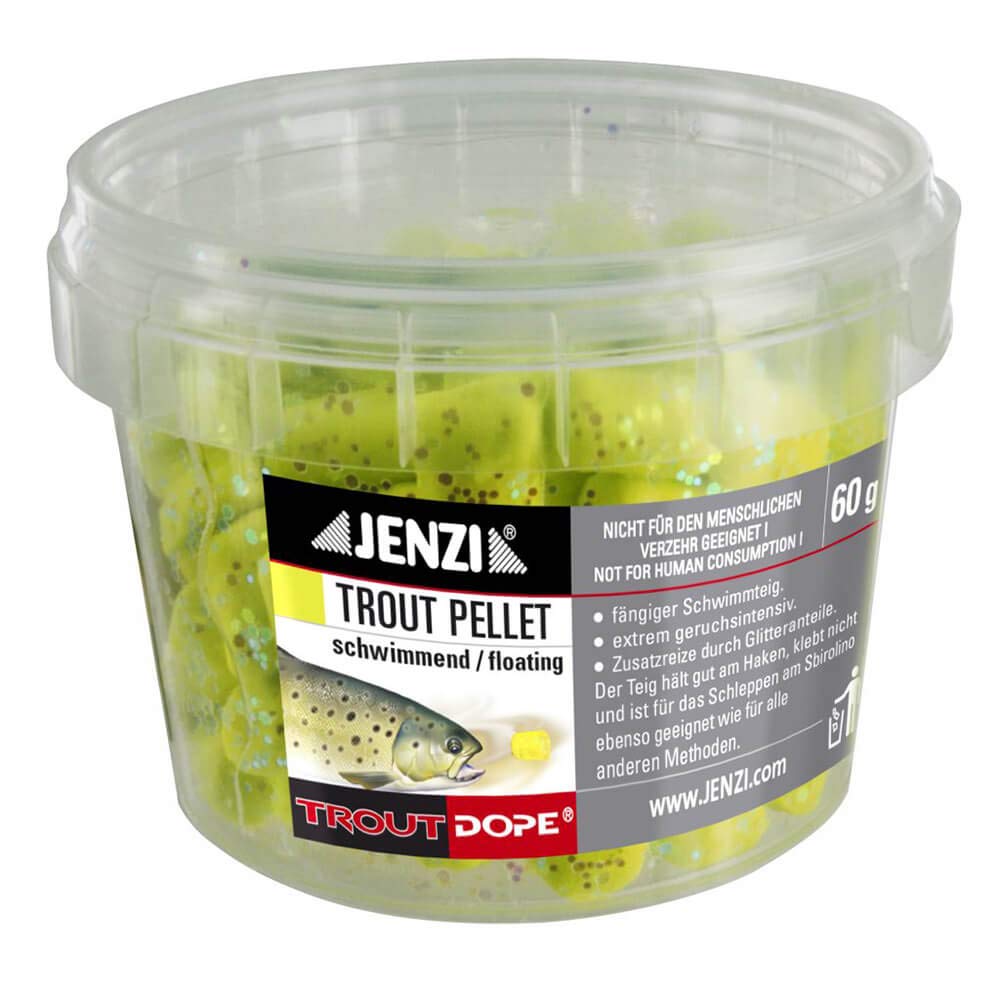 Jenzi Trout Pellets formable, yellow