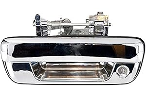 Pop & Lock PL1700C Chrome Manual Tailgate Lock for Chevy/GMC