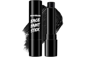 BADCOLOR Black Cream-Blendable Face Body Paint Stick for Adults Children Eye Black Softball Football Baseball Sports , Non-To