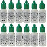 PuriTEST Brand 12 Bottles 14K Gold Tester Acid Karat Testing Liquid Jewelry Metal Test Solution Purity Testing Acids 1/2 OZ Bottles