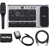 Zoom V6-SP Multi-Effects Vocal Processor Pedal + Zoom SGV-6 Directional Shotgun Vocal Microphone + Cable 10ft