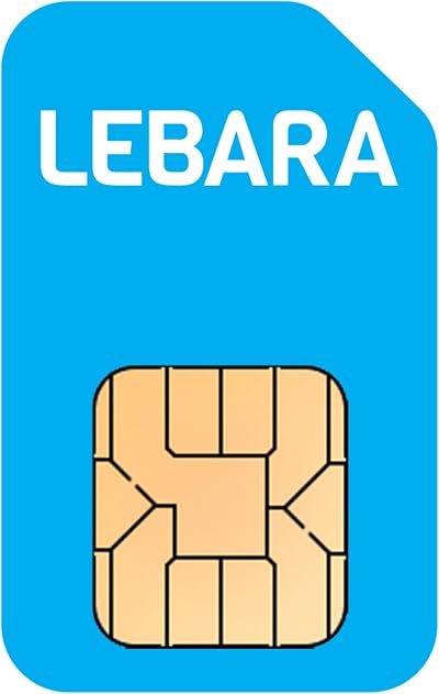 Lebara Mobile Pay As You Go Triple Cut SIM Card UK Minutes Texts Data