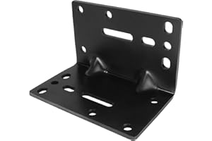 AConnet Winch Mounting Bracket Plate Universal Towing Winch Mounts Plate Heavy Duty Winches Operation Mounting Plates for 600lbs to 3500lbs Trailer Winches Mount