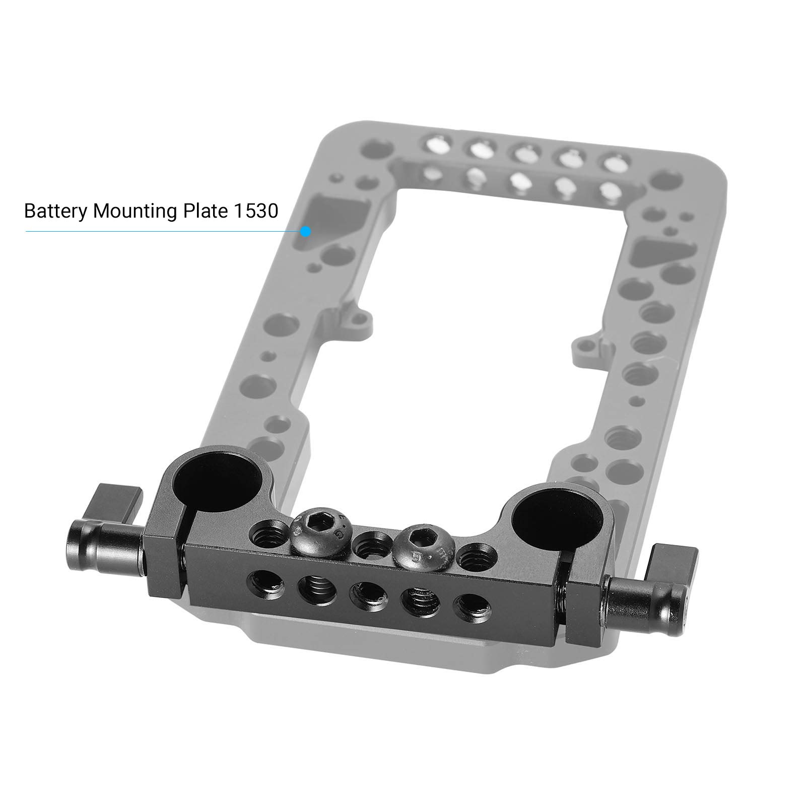 SmallRig Super Lightweight Railblock, 15mm Rod Clamp with 1/4