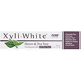 NOW Solutions, Xyliwhite&trade; Toothpaste Gel, Neem and Tea Tree, 6.4 oz