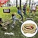 33 Foot TUG of WAR Rope with Flag – Kids and Adults Family Game – Team Building – Soft Rope - Professional Long Lasting - Extra Thick for Easier GRIPPING