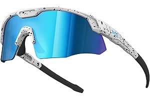 ER00 Wrap Around Small Baseball Sunglasses for Youth Kids Women Running Cycling Outdoor Sports Shades Padel Beach Tennis