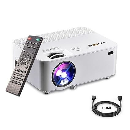 Mini proyector HDMI Full HD mofek 1800 lumens proyector de ...