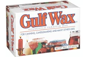 GULF WAX Gulfwax Paraffin Wax 1 Lb.