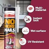 Unibond No More Nails Heavy Objects Adhesive 440g Universal Bonding view 3