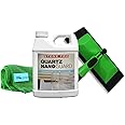 Stone Pro Quartz Nano Guard, Countertop Sealer for Granite, Quartz & Quartzite, Protector Against Oil and Water Borne Stains(1 Quart / 32 oz.) (Quart Bundle)