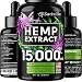 Hemp Oil Drops 15000 MG - Made in USA - Vegan Premium Hemp Extract - Optimal Absorption & BIOAvailability - Anti Anxiety, Pain & Stress Relief - Natural Hemp Oil for Sleep & Mood Support - Omega 3 6 9