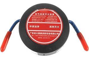 VOSAREA Automatic Aerosol Fire Extinguishing Equipment, Back Adhesive Fire Extinguisher for Vehicle Engine Bay, Car Garage Of