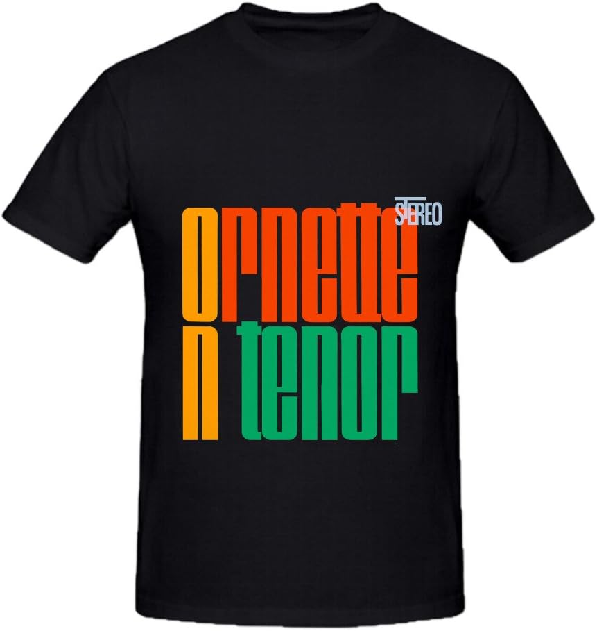 Ornette Coleman Ornette On Tenor Soul Men Round Neck Diy T Shirts Black