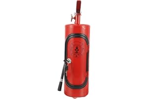 Ciieeo Fire Extinguisher Wine Box 16.9 Inch Mini Bar Alcohol Storage Organizer Novelty Bottle Holder for Home Bar and Game Room
