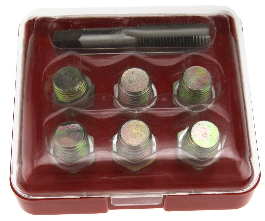 Oil Drain Plug Tap Thread Repair Kit Oil Pan Screws Rethread Tool M15