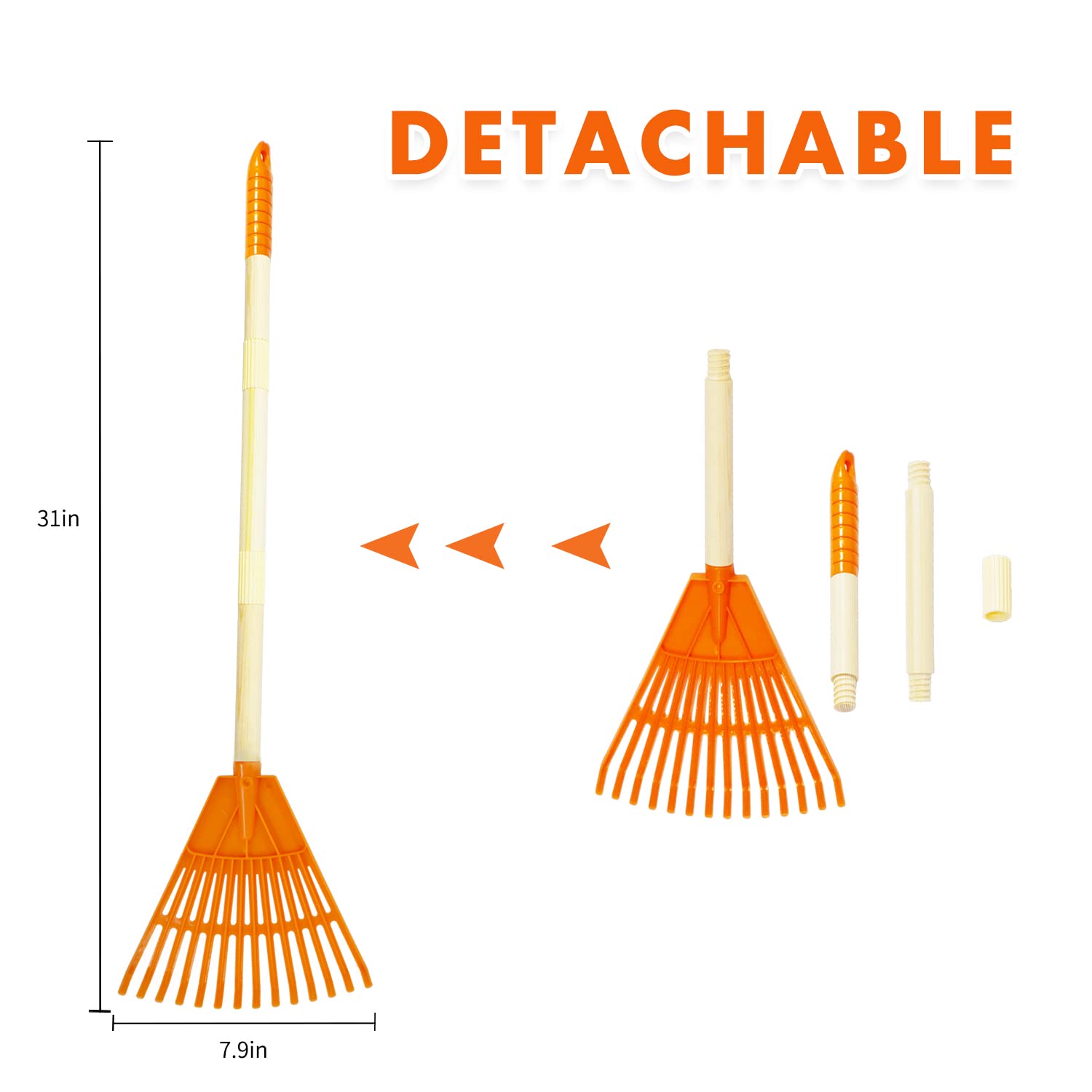 4Pcs Kid Rakes, 31