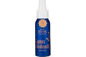 Captain Blankenship Texture Sea Salt Hair Spray | Adds Volume, Texture & Natural Waves | Color-Safe, Organic, Sulfate-Free, Vegan Haircare - 2 oz