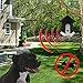 BIG DEAL Ultrasonic Outdoor Dog Bark Controller Anti-Barking Training Tool Device in Birdhouse Shape (Black)