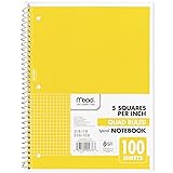 Mead Spiral Notebook, 1 Subject, Graph Ruled