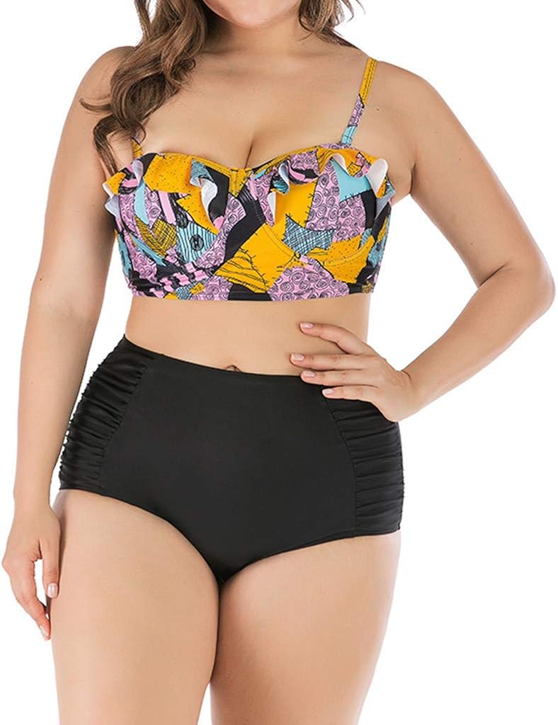 bandeau plus size bathing suits
