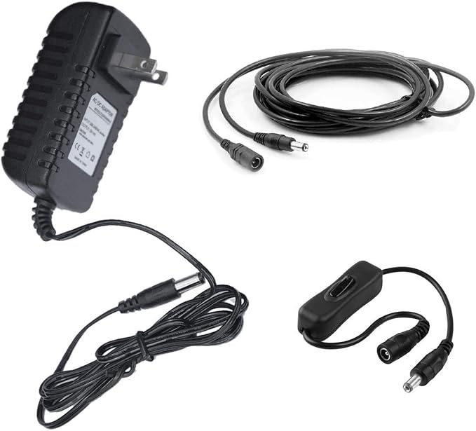 MyVolts 12V Power Supply Adaptor Compatible with Seagate Backup Plus