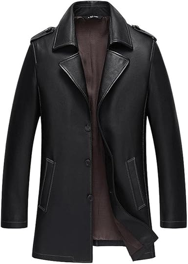 formal leather jacket