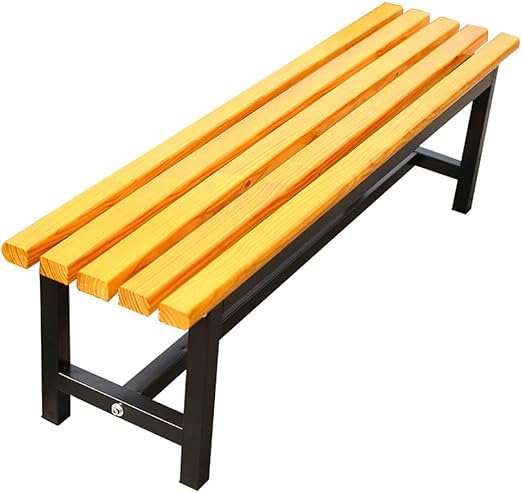 Banco de jardín para parque al aire libre, terraza, banco de ocio