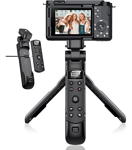 Amazon.com : Sony GPVPT1 Grip and Tripod for Camcorders (Black