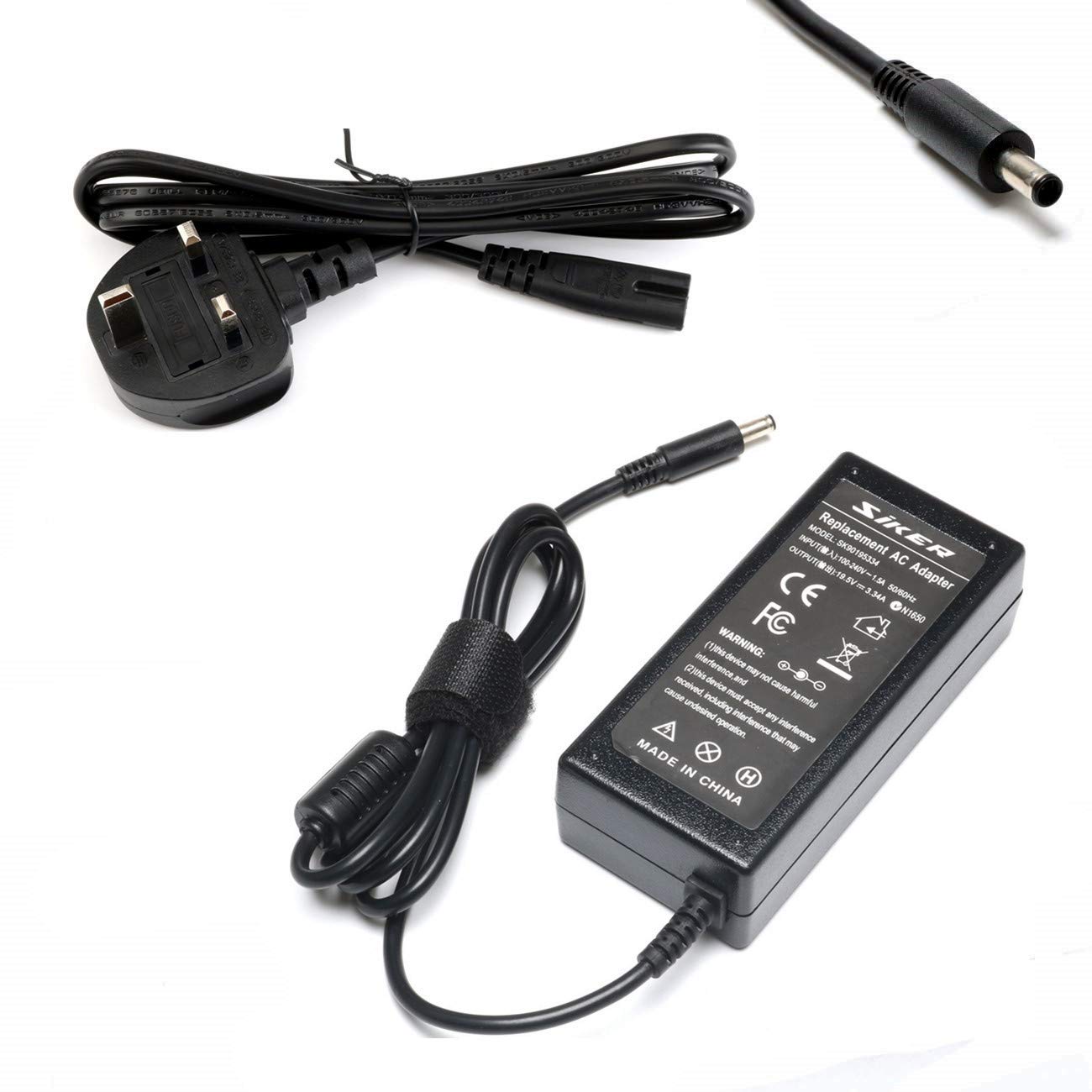 thumbnail image 2 of 65W Laptop Charger For Dell Inspiron 5559, 5558, 5555, 3552 – 19.5V 3.34A Power Adapter 2 of 6