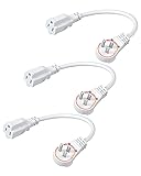 DEWENWILS 360° Rotating Flat Plug Extension Cord
