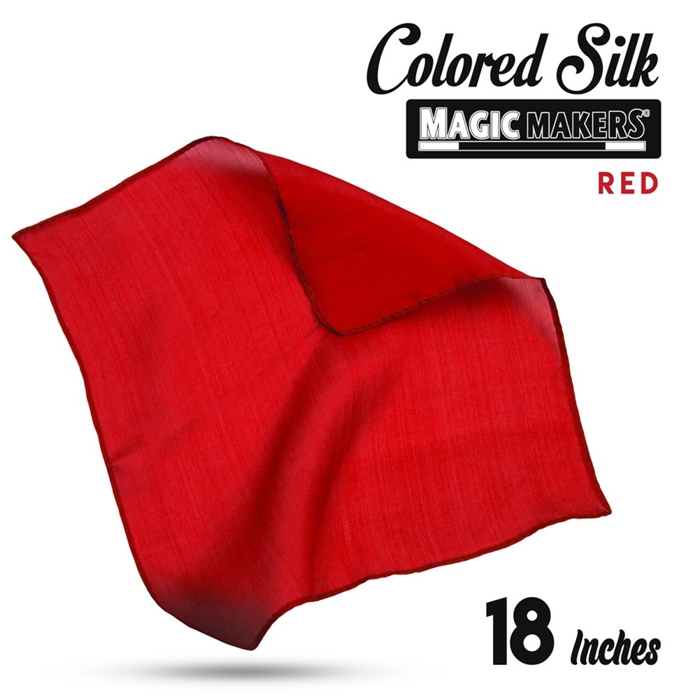 Silk handkerchief 18'' - Red