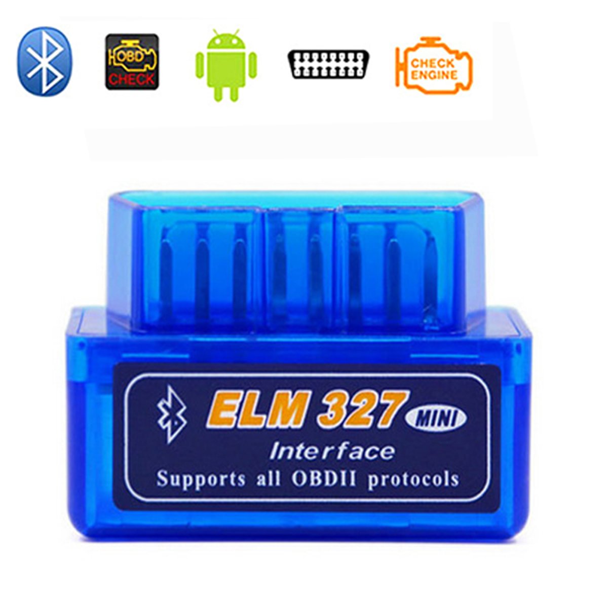 obdator Mini Bluetooth OBD2 Scanner ELM327 Automotive OBD