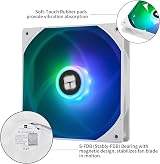 Thermalright TL-C14CW-S X3 14cm PWM CPU Case Fan 1500RPM White 3-Pack view 4
