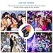 Karrong Disco Lights Disco Ball Party Lights Sound Activated, RGB Strobe Lights DJ Light Rotating Mirror Ball Lighting Effect for Kids Halloween Xmas Birthday Disco Parties Dance Karaoke Decoration