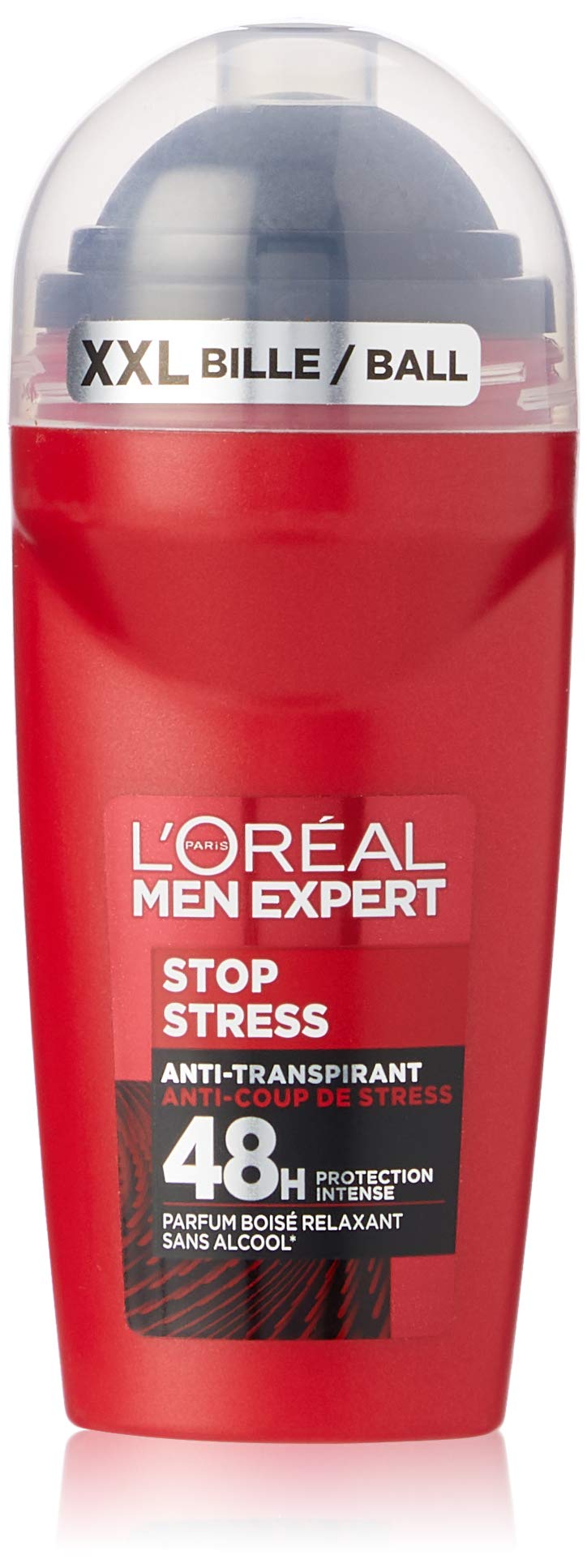 L 'Oréal Men Expert Stop Stress Antiperspirant 48H Roll-On, 50 ml