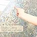 rabbitgoo Window Privacy Film Rainbow Film Decorative Window Sticker, 3D Static Stained Glass Cling Tint for Home Heat Control Non-Adhesive, 23.6 X 70.8 inches