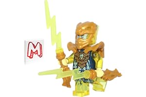 LEGO NINJAGO Crystalized Minifigure - Jay (Golden Dragon) without Wings and Gold Flame Sword 71768