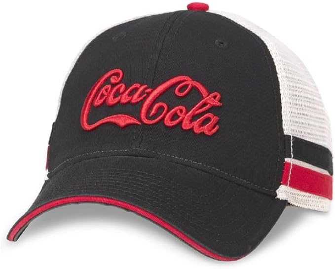red coke hat