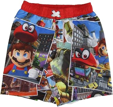 Mario swim trunks Clearance