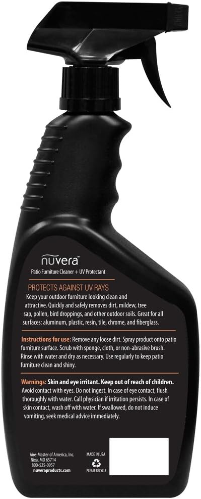 Amazon Com Nuvera Patio Cleaner And Uv Protectant 24 Ounce Health Personal Care