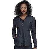 Cherokee Form Women Warm Up Scrubs Jacket Zip Front CK390