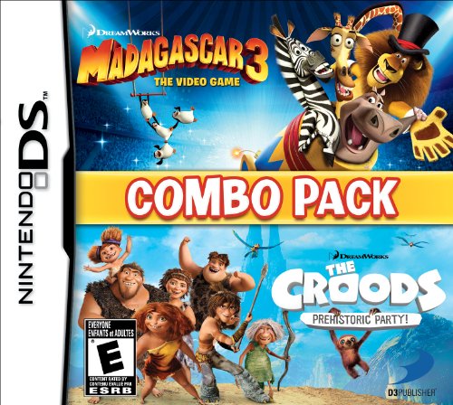 Madagascar 3 & The Croods Prehistoric Combo Pack - Nintendo DS