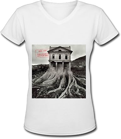best white v neck tee