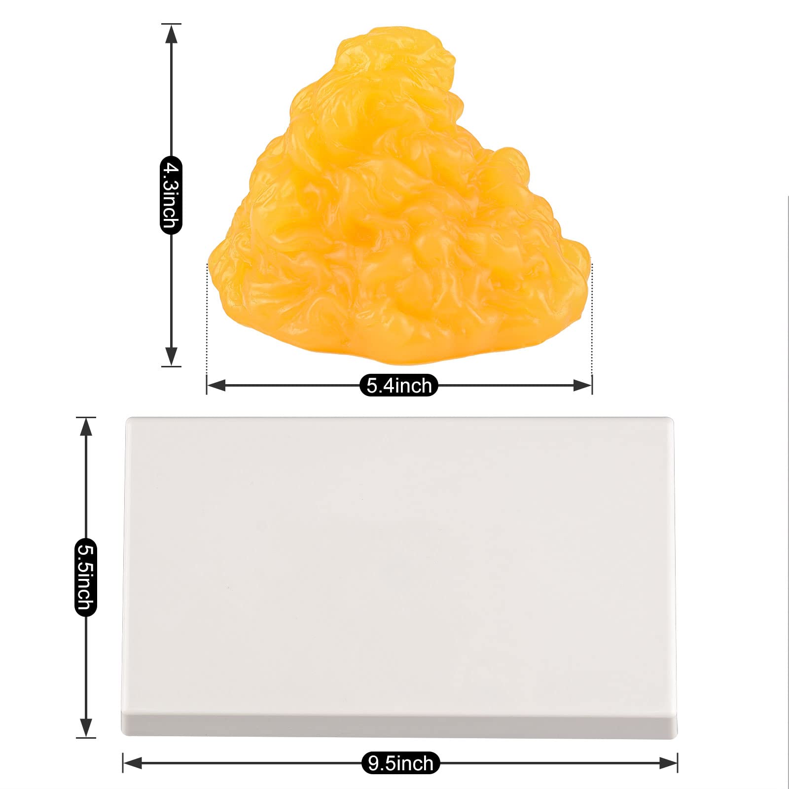 Human Body Fat Replica 1 Lb With Display Base, Keep Fit & Weight Loss ...